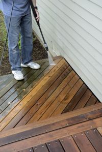 Pressure washing by First Choice Painting & Remodeling