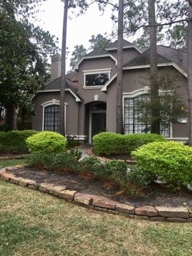 Before & After House Painting in The Woodlands, TX