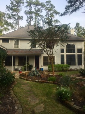 Before & After House Painting in The Woodlands, TX