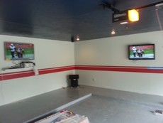 Before & After Garage Remodel - Install Sheetrock - Interior Painting & Garage Floor Epoxy