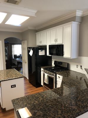 Cabinet Painting & Batten Board in Houston, TX (3)