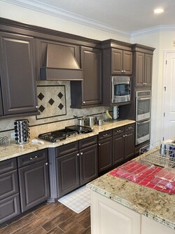 Cabinet refinishing in Uptown Houston, TX
