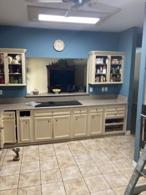 Before & After Cabinet Painting in Houston, TX (2)